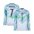 Camisola Seleção da Portuguesa Cristiano Ronaldo 7 Homem Equipamento alternativo Mundial 2026 Mangas Compridas