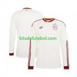 Camisola Seleção da Espanhola Homem Equipamento alternativo Mundial 2026 Mangas Compridas
