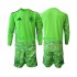 Camisola de Guarda-redes Seleção da Espanhola 6th Green color Criança Mundial 2026 Mangas Compridas