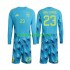 Camisola de Guarda-redes Seleção da Espanhola Unai Simon 23 Criança Equipamento principal Mundial 2026 Mangas Compridas