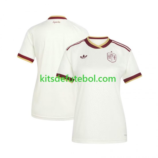 Camisola Seleção da Espanhola Mulheres Equipamento alternativo Mundial 2026 Mangas Curtas