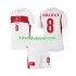 Camisola Seleção da Turca Arda Guler 8 Criança Equipamento alternativo Mundial 2026 Mangas Curtas