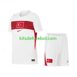 Camisola Seleção da Turca Criança Equipamento alternativo Mundial 2026 Mangas Curtas
