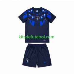 Camisola Seleção da Uruguaia Criança Equipamento alternativo Mundial 2026 Mangas Curtas