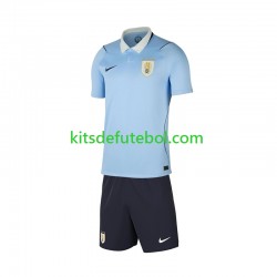 Camisola Seleção da Uruguaia Criança Equipamento principal Mundial 2026 Mangas Curtas