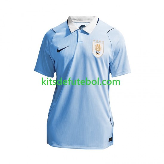 Camisola Seleção da Uruguaia Homem Equipamento principal 2026 Mangas Curtas