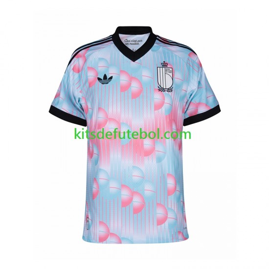 Camisola Seleção da Belga Homem Equipamento alternativo Mundial 2026 Mangas Curtas