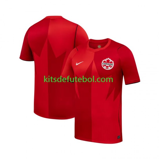 Camisola Seleção da Canadense Homem Equipamento principal Mundial 2026 Mangas Curtas