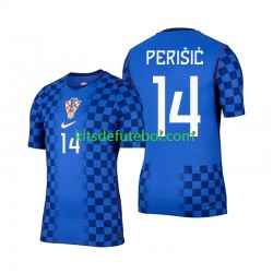 Camisola Seleção da Croata Ivan Perisic 14 Homem Equipamento alternativo Mundial 2026 Mangas Curtas