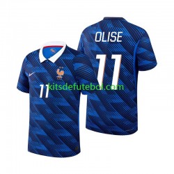 Camisola Seleção da Francesa Michael Olise 11 Homem Equipamento principal Mundial 2026 Mangas Curtas