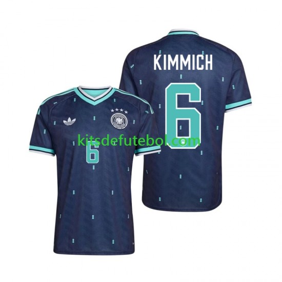 Camisola Seleção da Alemã Joshua Kimmich 6 Homem Equipamento alternativo Mundial 2026 Mangas Curtas