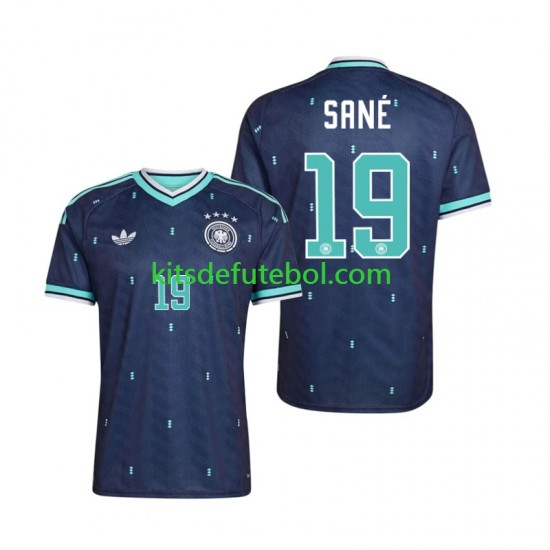Camisola Seleção da Alemã Leroy Sane 19 Homem Equipamento alternativo Mundial 2026 Mangas Curtas