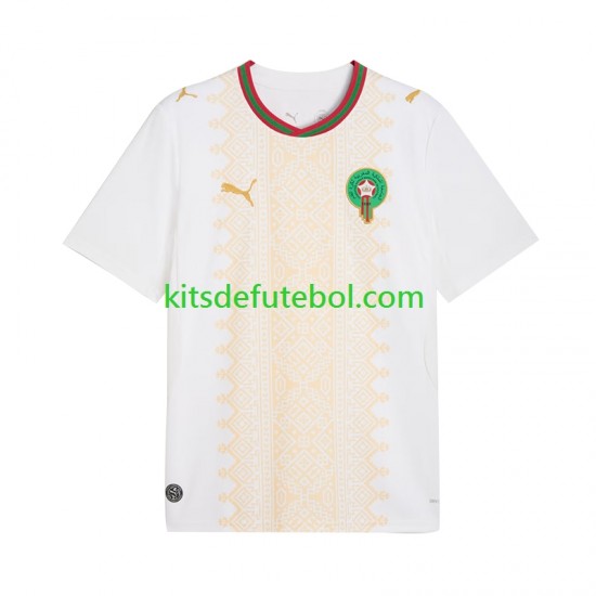 Camisola Seleção da Marroquina Homem Equipamento alternativo Mundial 2026 Mangas Curtas