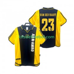 Camisola Retrô AFC Ajax VAN DER VAART 23 Homem Equipamento alternativo 2000 2001 Mangas Curtas