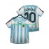Camisola Retrô Seleção da Argentina RIQUELME 10 Homem Equipamento principal 2006 Mangas Curtas