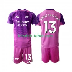 Camisola de Guarda-redes Arsenal Kepa Arrizabalaga 13 Criança Terceiro equipamento 2025-2026 Mangas Curtas