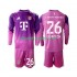 Camisola de Guarda-redes Bayern de Munique Sven Ulreich 26 Criança Quarto equipamento 2025-2026 Mangas Compridas