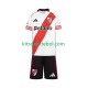 Camisola CA River Plate Criança Equipamento principal 2025-2026 Mangas Curtas