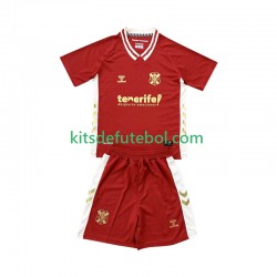 Camisola CD Tenerife Criança Equipamento alternativo 2025-2026 Mangas Curtas
