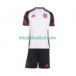 Camisola CR Flamengo Criança Equipamento alternativo 2025-2026 Mangas Curtas