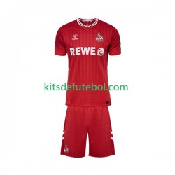 Camisola FC Köln Criança Equipamento alternativo 2025-2026 Mangas Curtas
