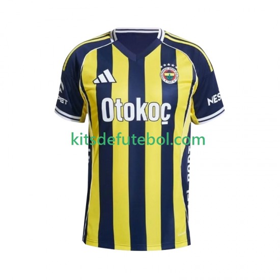 Camisola Fenerbahce Homem Equipamento principal 2025-2026 Mangas Curtas