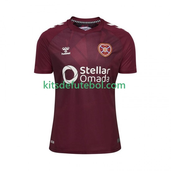 Camisola Hearts Homem Equipamento principal 2025-2026 Mangas Curtas