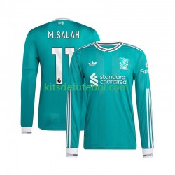 Camisola Liverpool Mohamed Salah 11 Homem Terceiro equipamento 2025-2026 Mangas Compridas