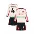 Camisola Liverpool Virgil van Dijk 4 Criança Equipamento alternativo 2025-2026 Mangas Compridas