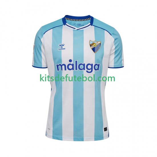 Camisola Málaga CF Homem Equipamento principal 2025-2026 Mangas Curtas