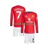 Camisola Manchester United Cristiano Ronaldo 7 Criança Equipamento principal 2025-2026 Mangas Compridas