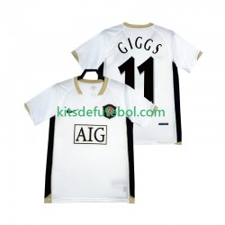 Camisola Retrô Manchester United GIGGS 11 - Homem Equipamento alternativo 2006 2007 Mangas Curtas