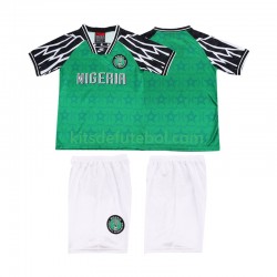 Camisola Retrô Seleção da Nigeriana Criança Equipamento principal 1995 Mangas Curtas