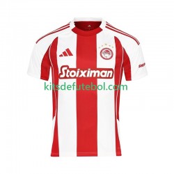 Camisola Olympiacos Homem Equipamento principal 2025-2026 Mangas Curtas