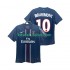 Camisola Retrô Paris Saint-Germain IBRAHIMOVIC 10 Homem Equipamento principal 2012 2013 Mangas Curtas