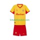 Camisola RC Lens Criança Equipamento principal 2025-2026 Mangas Curtas