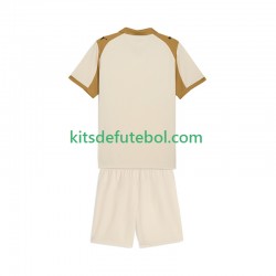 Camisola RC Lens Criança Terceiro equipamento 2025-2026 Mangas Curtas