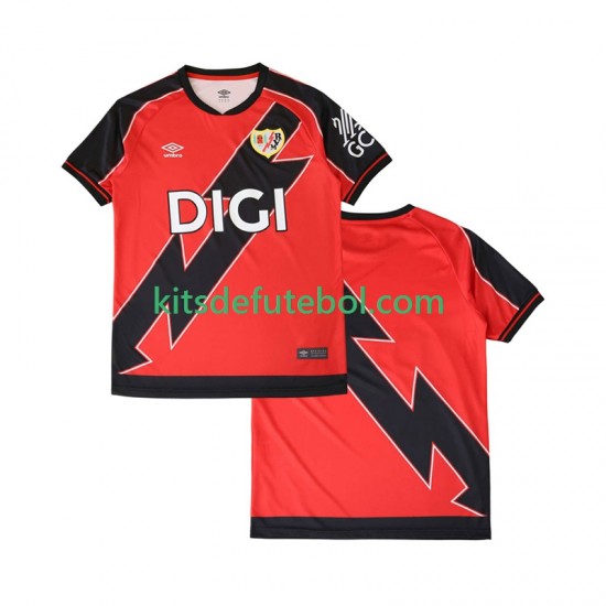 Camisola Rayo Vallecano Homem Equipamento alternativo 2025-2026 Mangas Curtas