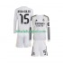 Camisola Real Madrid Arda Guler 15 Criança Equipamento principal 2025-2026 Mangas Compridas