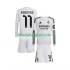 Camisola Real Madrid Rodrygo 11 Criança Equipamento principal 2025-2026 Mangas Compridas