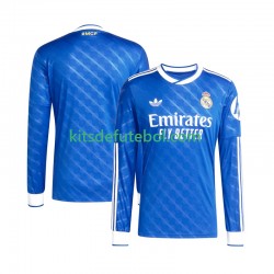 Camisola Real Madrid Homem Terceiro equipamento 2025-2026 Mangas Compridas