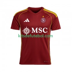 Camisola Servette FC Homem Equipamento principal 2025-2026 Mangas Curtas