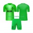 Camisola de Guarda-redes Tottenham Hotspur Criança Equipamento principal 2025-2026 Mangas Curtas