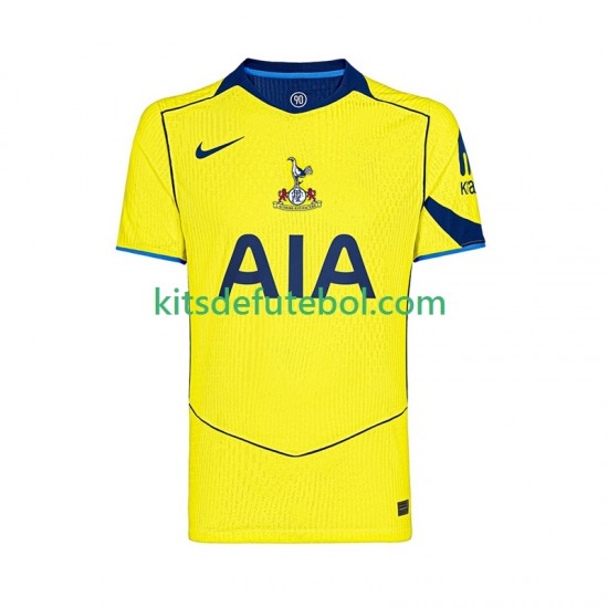 Camisola Tottenham Hotspur Homem Terceiro equipamento 2025-2026 Mangas Curtas
