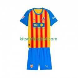 Camisola Valencia CF Criança Terceiro equipamento 2025-2026 Mangas Curtas