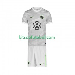 Camisola VfL Wolfsburg Criança Equipamento alternativo 2025-2026 Mangas Curtas