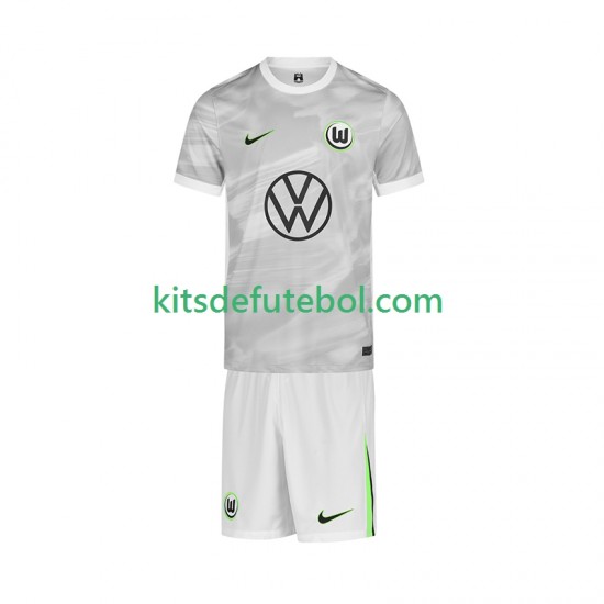 Camisola VfL Wolfsburg Criança Equipamento alternativo 2025-2026 Mangas Curtas