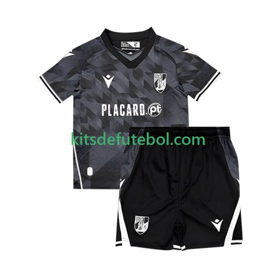Camisola Vitoria SC Criança Equipamento alternativo 2025-2026 Mangas Curtas