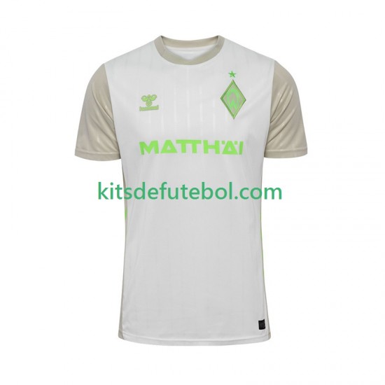 Camisola Werder Bremen Homem Equipamento alternativo 2025-2026 Mangas Curtas